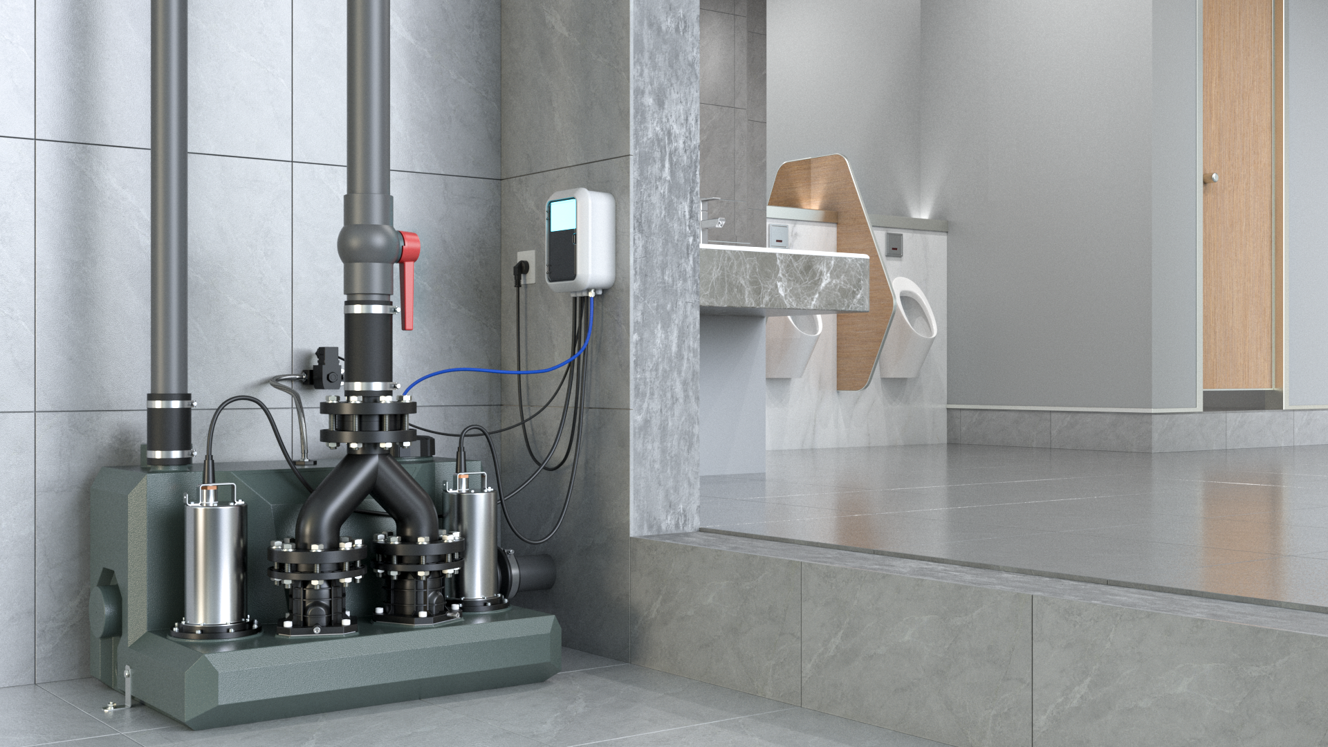 大型污水提升器